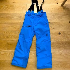 Boys Spyder Ski-pants size 10 with suspenders - in great condition